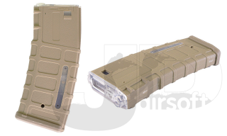 Nuprol NW-Mag A Hi-Cap  350rd Magazine / Tan