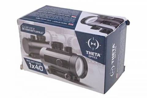 Theta Optics™ Red Dot 1x40 reflex sight