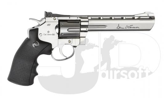 Dan Wesson 6" Revolver Silver