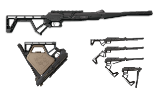 Black Bunker BM8 Folding Survival Air Rifle .177