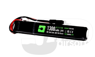 NP 11.1v 1300mAh 20c Stick LiPo Battery
