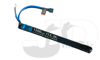 Titan Power 11.1v 25C 1200mah AK Style LiPo Stick Battery / Deans