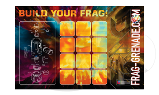 FRAG Maintenance Mat XL / Orange/Black