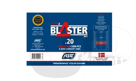 ASG Alpha Blaster Grade IV / 0.20g