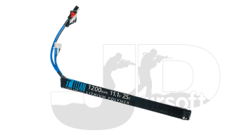 Titan Power 11.1v 25C 1200mah AK Style LiPo Stick Battery / Tamiya