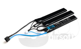 Titan Power 11.1v 25C 1200mah LiPo Triple Battery / Deans