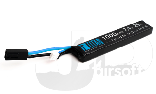 Titan Power 7.4v 25C 1000mah LiPo Stick Battery / Tamiya