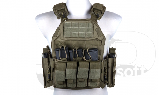 GFC Tactical Plate Carrier 8944-1 / OD Green