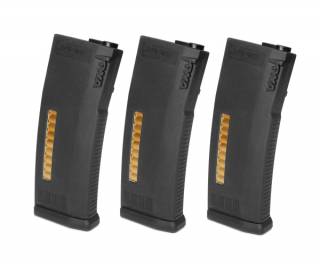 KWA MS 120 (120rd) Magazine (3pk) / Black