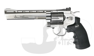 Dan Wesson 6" Revolver Silver