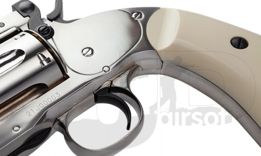 ASG Schofield 6" Revolver - .177 / Silver w/ Ivory Grips