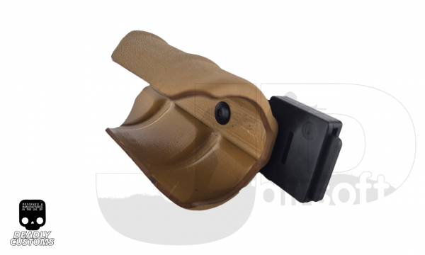 Official FRAG Kydex Holster (by Deadly Customs) / Tan